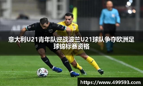 意大利U21青年队迎战波兰U21球队争夺欧洲足球锦标赛资格